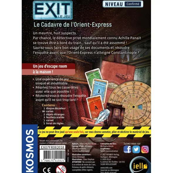 Exit : Le Cadavre de l'Orient Express