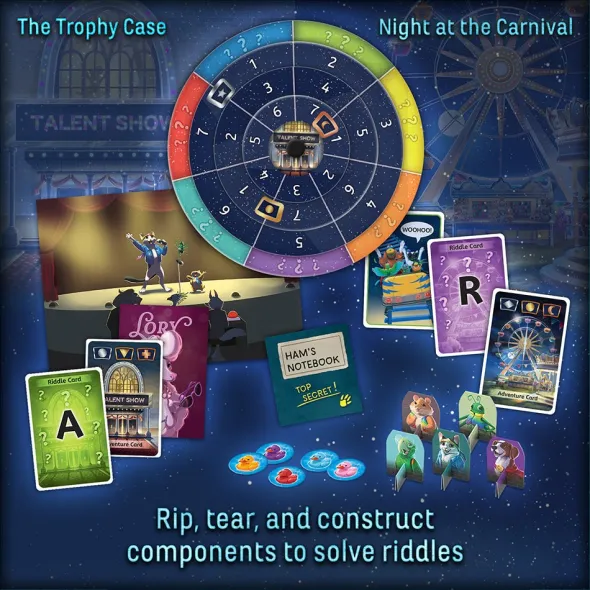 EXIT: The Game - Family - The Trophy Case, Night at the Carnival