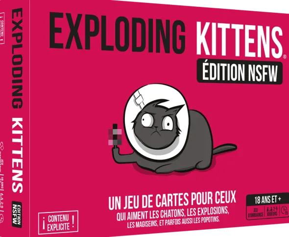Exploding Kittens : NSFW Edition Rose