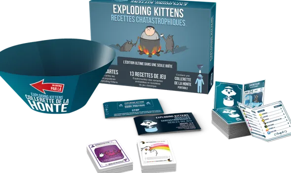 Exploding Kittens : Recettes Chatastrophiques