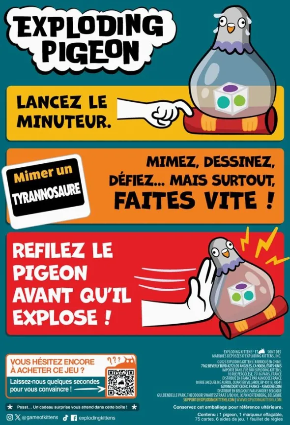 Exploding Pigeon