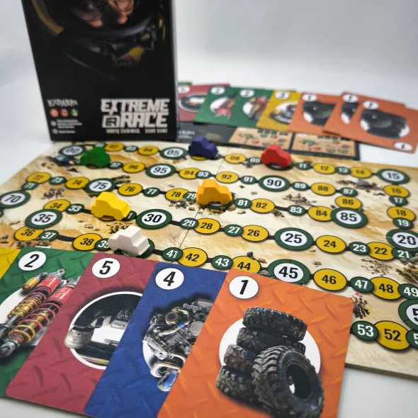 Extreme Race - Le jeu de cartes