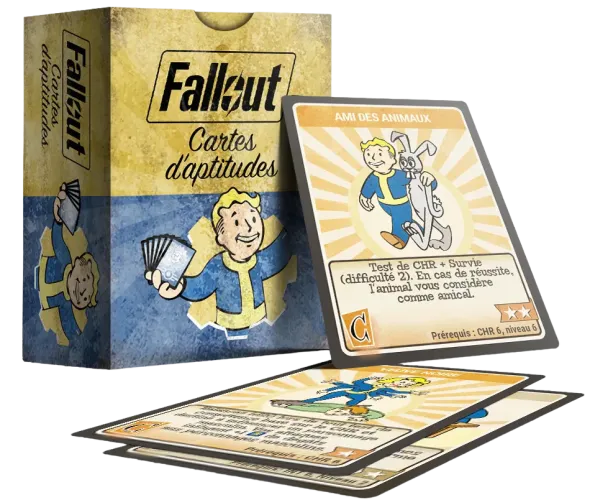 Fallout - Cartes d'aptitudes