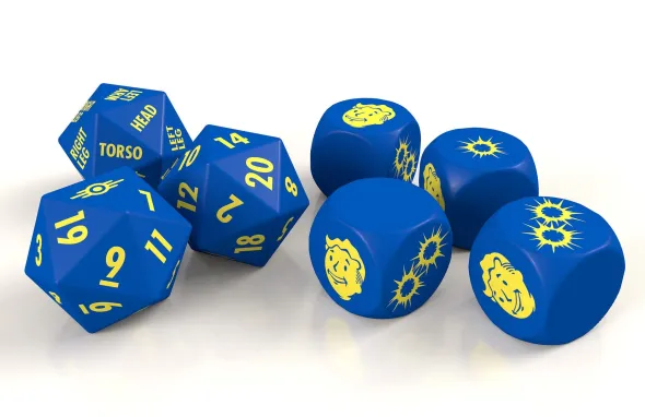 Fallout : Le Jeu de Rôle - Set de dés