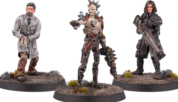Fallout Miniatures: Institute - Arcadia Renegades