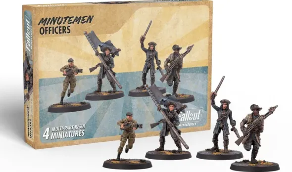Fallout: Miniatures - Minutemen Officers
