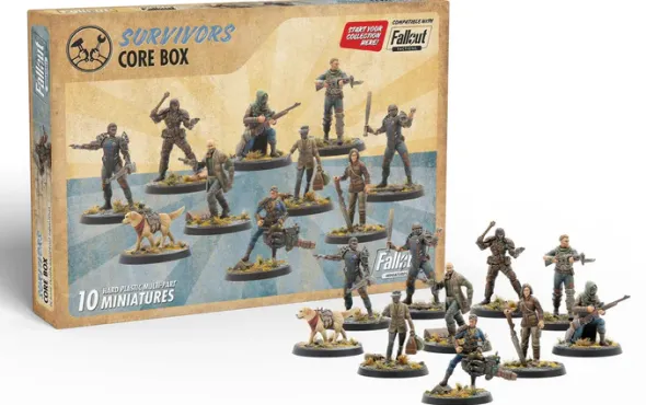 Fallout Miniatures: Wasteland Survivors Core Set