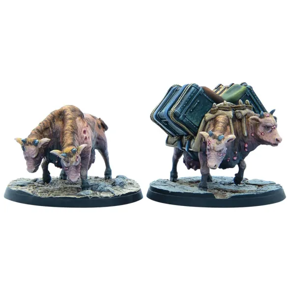 Fallout: Wasteland Warfare - Créatures - Brahmin Herd