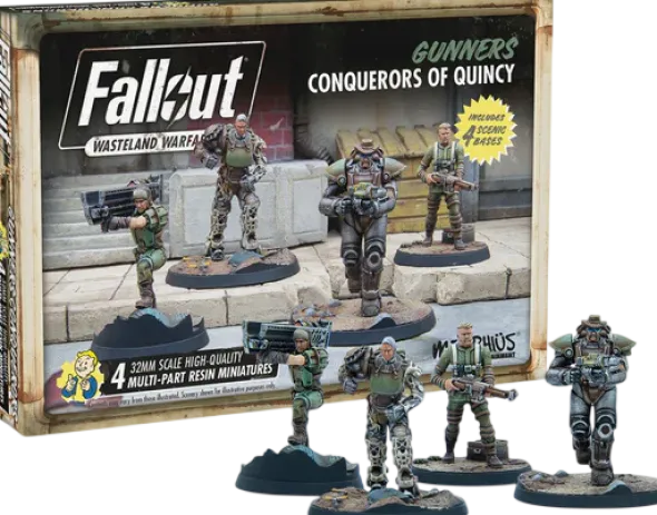 Fallout Wasteland Warfare: Gunners - Conquerors Of Quincy