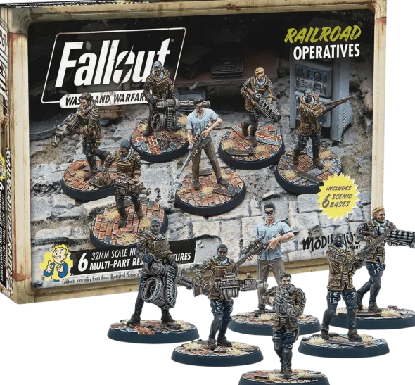Fallout Wasteland Warfare: Railroad - Operatives