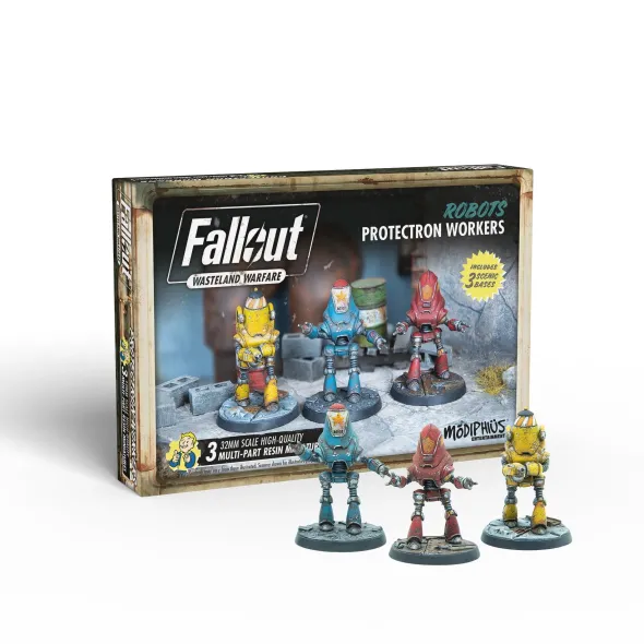 Fallout: Wasteland Warfare - Robots : Protectron Workers