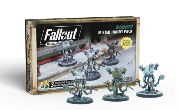 Fallout: Wasteland Warfare - Robots : Mr Handy Pack
