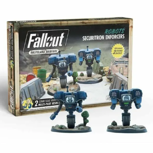 Fallout: Wasteland Warfare - Robots - Securitron Enforcers