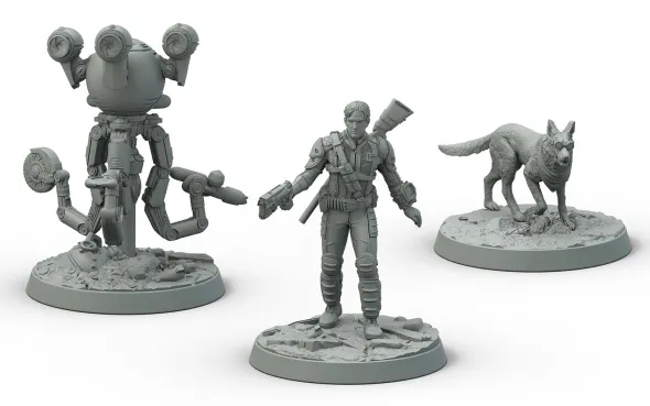 Fallout: Wasteland Warfare - Survivors Heroes of Sanctuary Hills