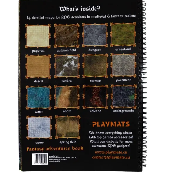 Fantasy Adventures book - A4 Fantasy/Medieval