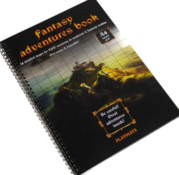Fantasy Adventures book - A4 Fantasy/Medieval