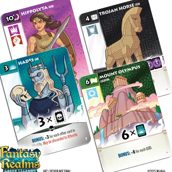 Fantasy Realms: Greek Legends