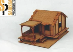 Far East - Low Planked-Style Village House