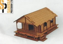 Far East - Low Woven Palm-Style Village House