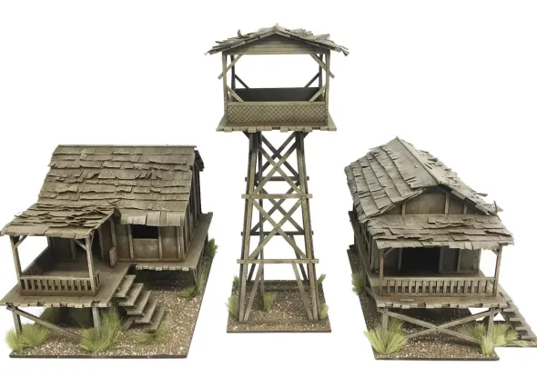 Far East - Village Set