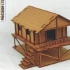 Far East - Woven Palm-Style Village House