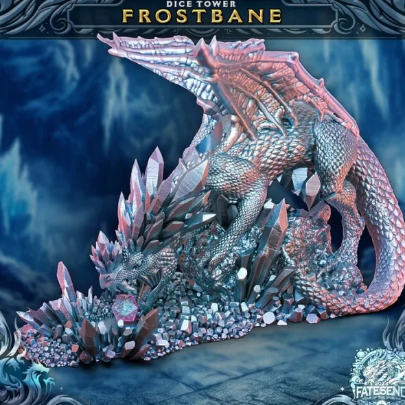 Fates end - Tour à dés - Dragon de glace