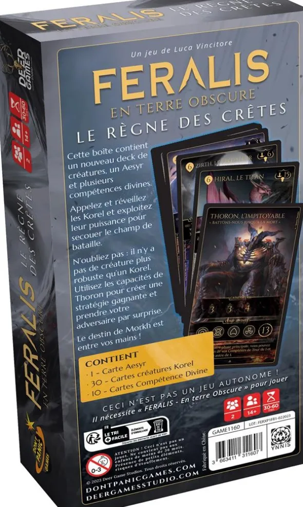 Feralis - En Terres Obscures : Le Règne des Crètes