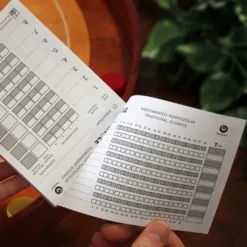 Feuille de score Woodestic Crokinole