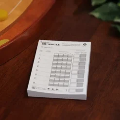 Feuille de score Woodestic Crokinole
