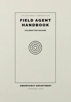 Field Agent Handbook: Calibration Record