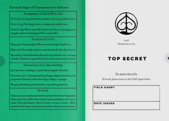 Field Agent Handbook: 1926 Communication