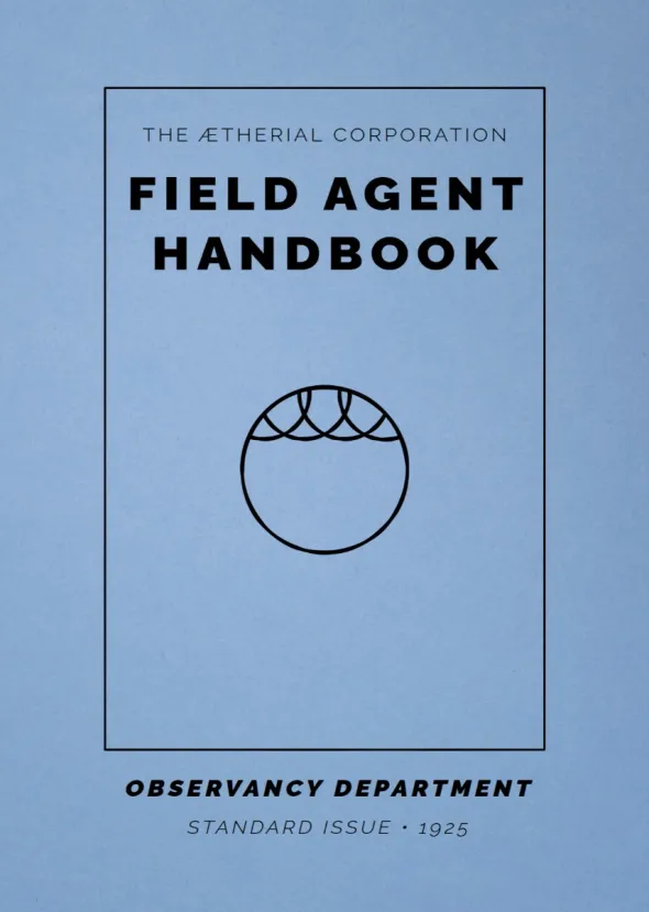 Field Agent Handbook: 1925 Leviathan