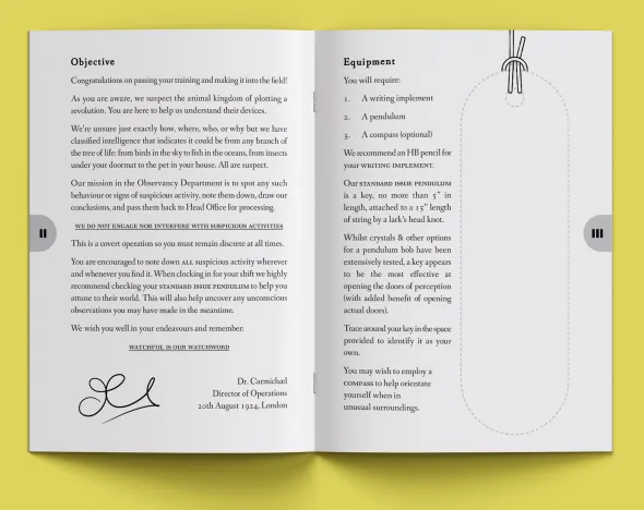 Field Agent Handbook: 1924 Revolution