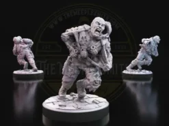 Figurine de Zombie Militaire - Le Zombie Kamikaze