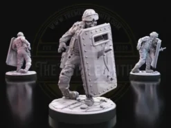 Figurine de Zombie Militaire - Le Soldat Mort-Vivant