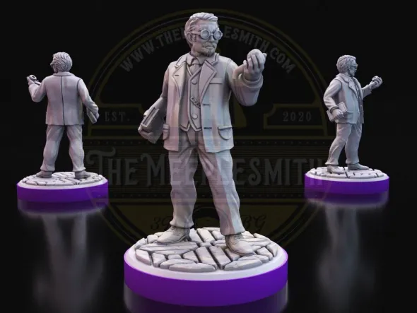 7 figurines d'Enquêteurs compatibles avec Horrified