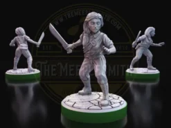 7 figurines d'Enquêteurs compatibles avec Horrified