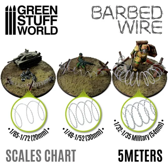 Fil Barbelé - 1/65-1/72 (20mm)