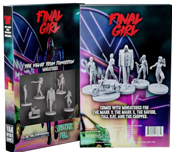 Final Girl Series 3 Feature Film: The Killer From Tomorrow Miniatures