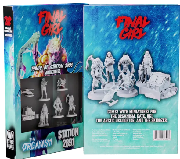 Final Girl Series 2 Feature Film: Panic at Station 2891 Miniatures