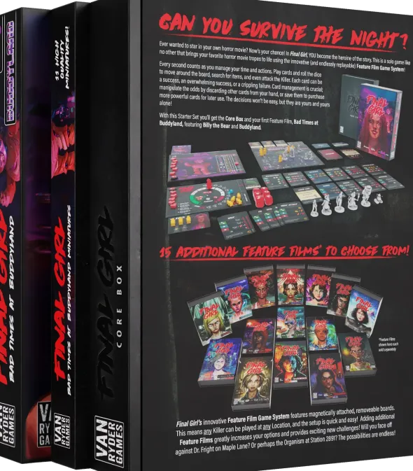 Final Girl Series 4 Feature Film: Bad Times at Buddyland Starter Set