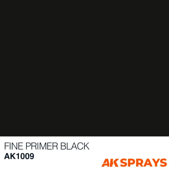 Fine Primer Black Spray 400ml