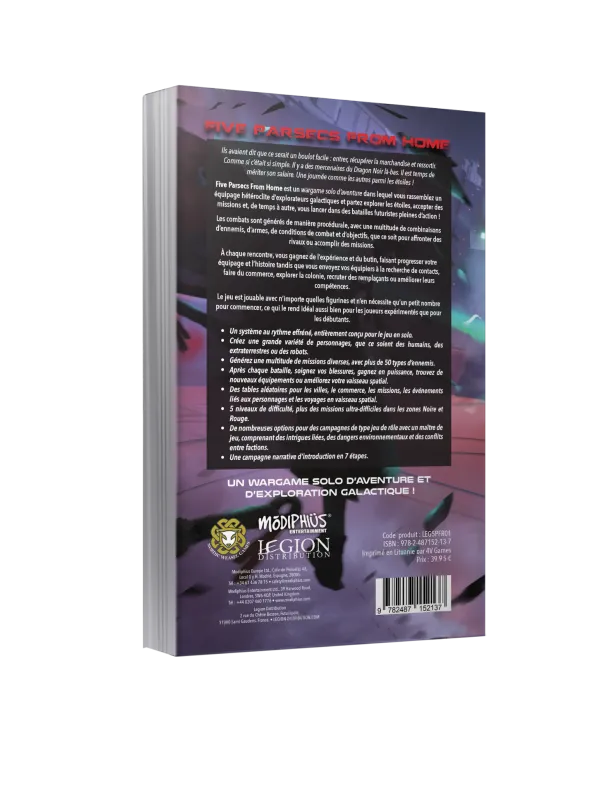 Five Parsecs from Home - Wargame Solo d'Aventure