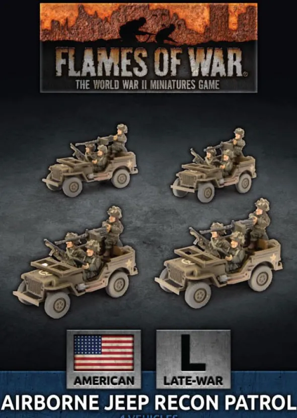 Flames of War - Airborne Jeep Recon Patrol