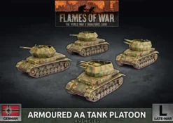 Flames of War - Armoured AA Tank Platoon