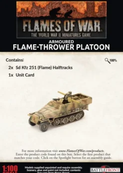 Flames of War - Armoured Flame-thrower Platoon