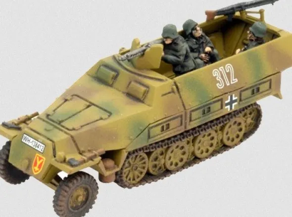 Flames of War - Armoured SS Panzergrenadier Company HQ