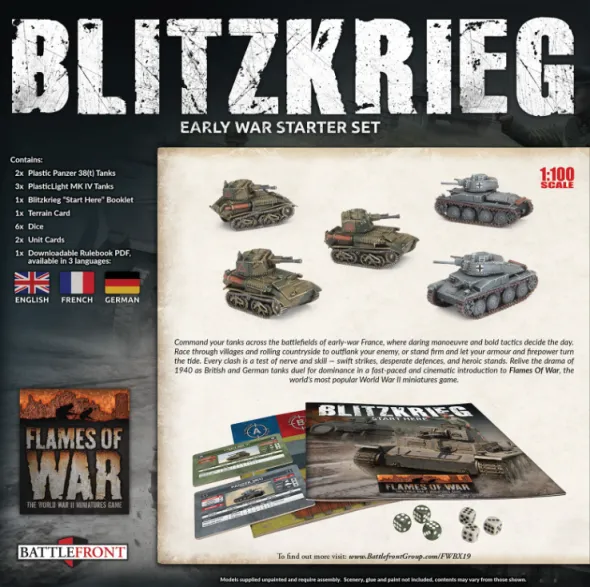 Flames of War - Blitzkreig Starter Set