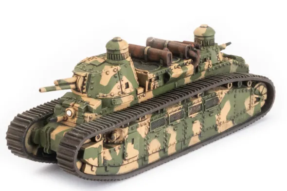 Flames of War - Blitzkrieg - Char 2C Tank Platoon