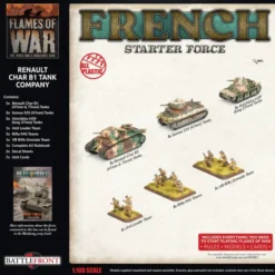 Flames of War - Blitzkrieg - French Char B1 bis Combat Company
